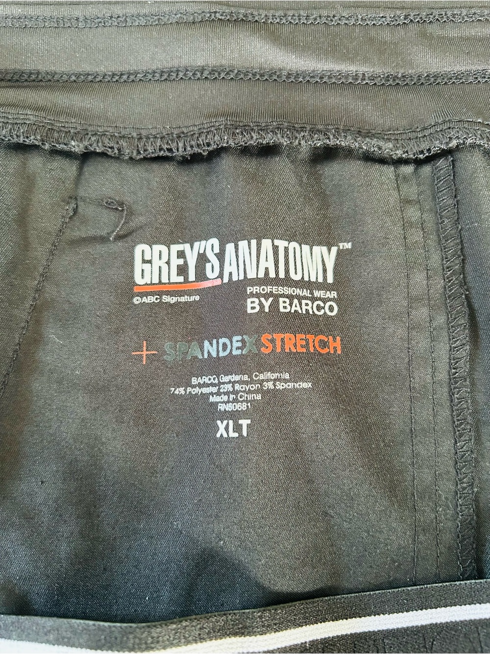 XLT scrub pants by Grey's Anatomy - Picture 4 of 6